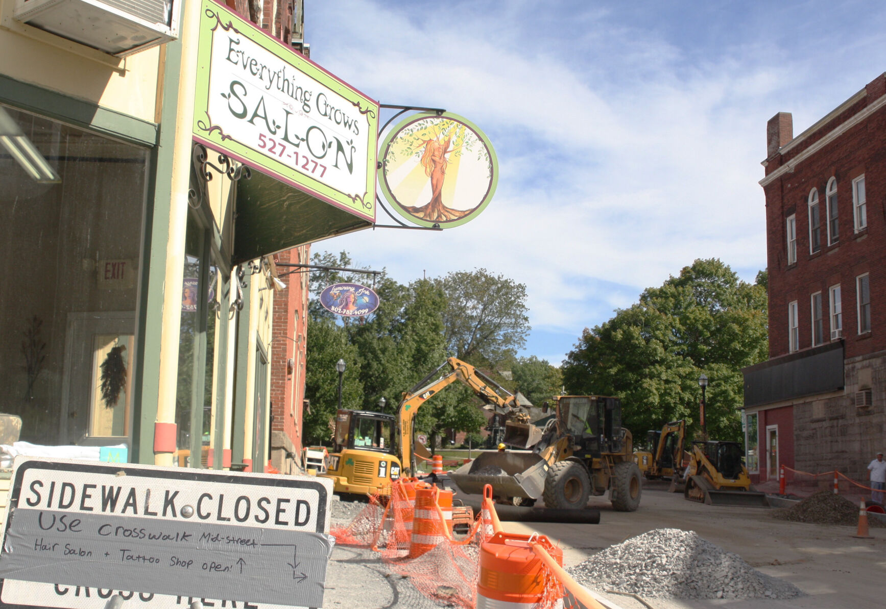 Kingman Street construction